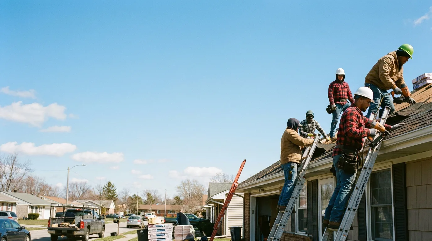 Roofing in Oakwood, OK near me
